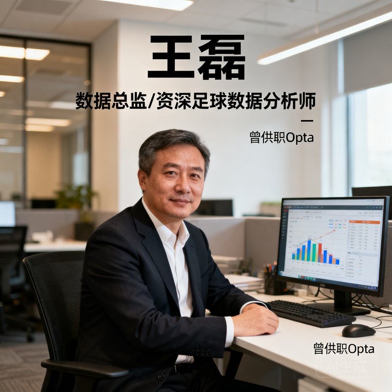 数据总监王磊，资深足球数据分析师，曾供职Opta